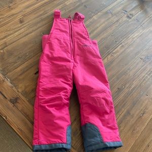 Arctix 3T girls snow bibs